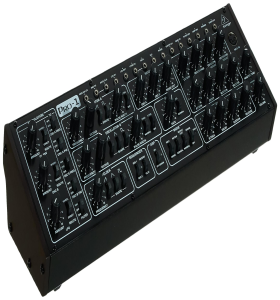 Behringer PRO-1 Analog Synthesizer with Dual VCOs, 3 Simultaneous Waveforms, 4-Pole VCF, Extensive Modulation Matrix, 16-Voice Poly Chain and Eurorack Format