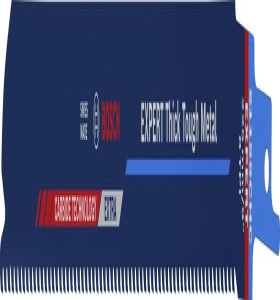 Bosch Professional 1x Expert ‘Thick Tough Metal’ S 1155 CHC Reciprocating Saw Blade (for Tough steel, Cast iron, Length 225 mm, Accessories Reciprocating Saw)
