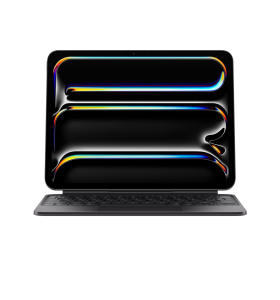 Apple iPad Magic Keyboard Case for iPad Pro 11-inch (M4), Great Typing Experience, Built-in Trackpad, Function Row, British English - Black ​​​​​​​