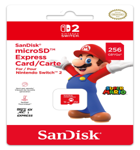 Nintendo SanDisk microSD Express Card for Nintendo Switch 2